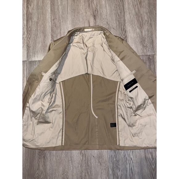 Jaspal Man - Modern Fit Cotton Blazer / 38R / khaki - Picture 4 of 8